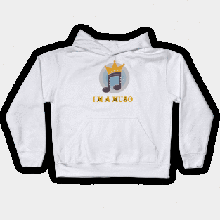 I'm a muso Kids Hoodie